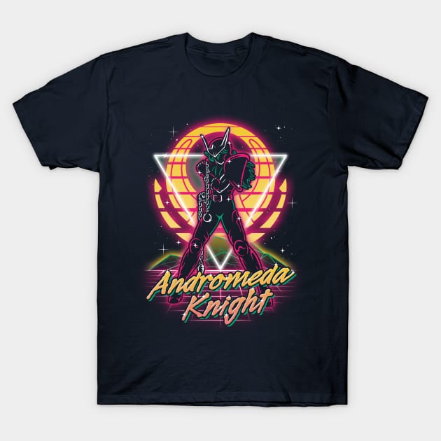 Retro Andromeda Knight T-Shirt by Olipop